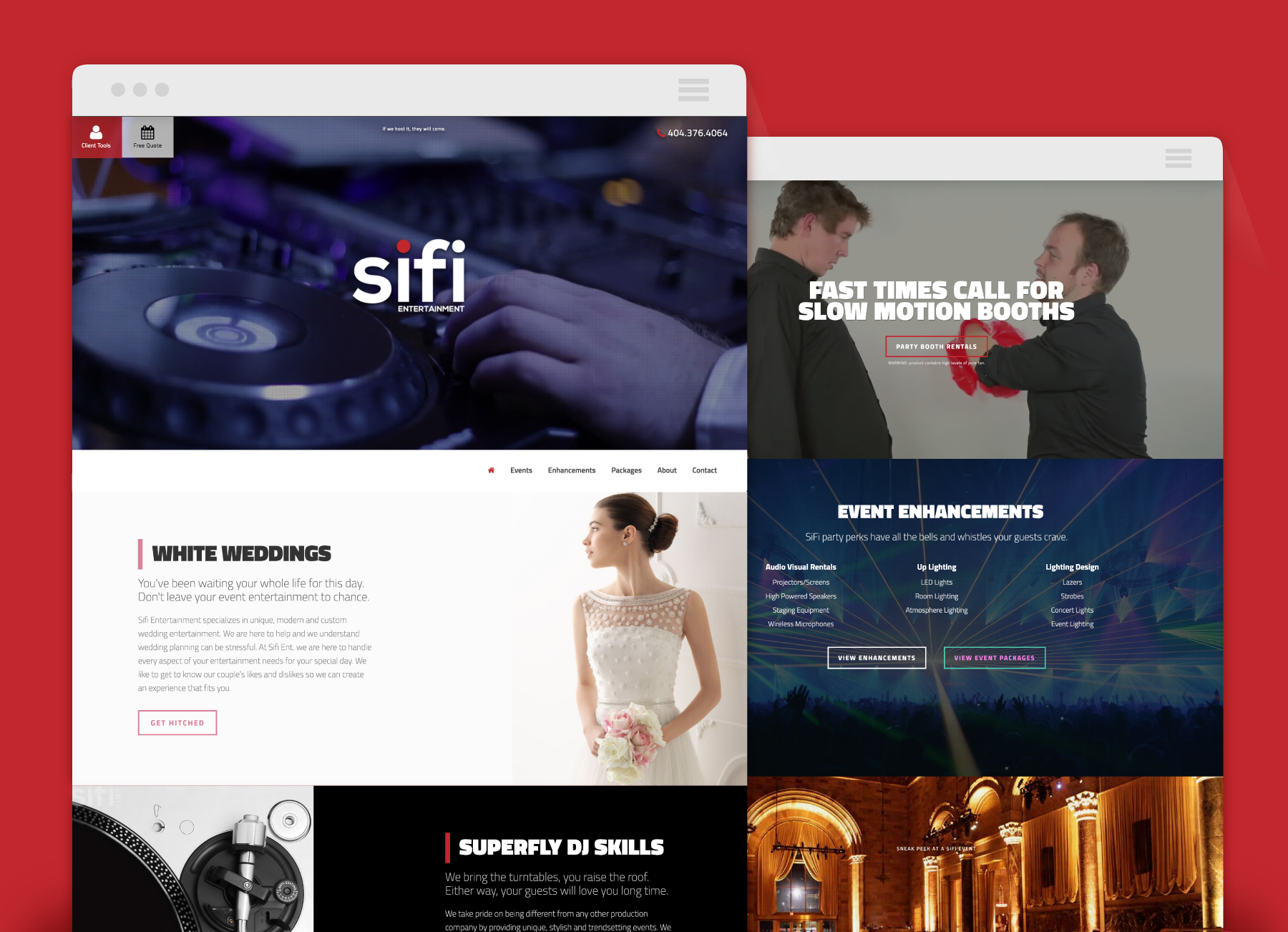 Sifi Website by Peachlotus